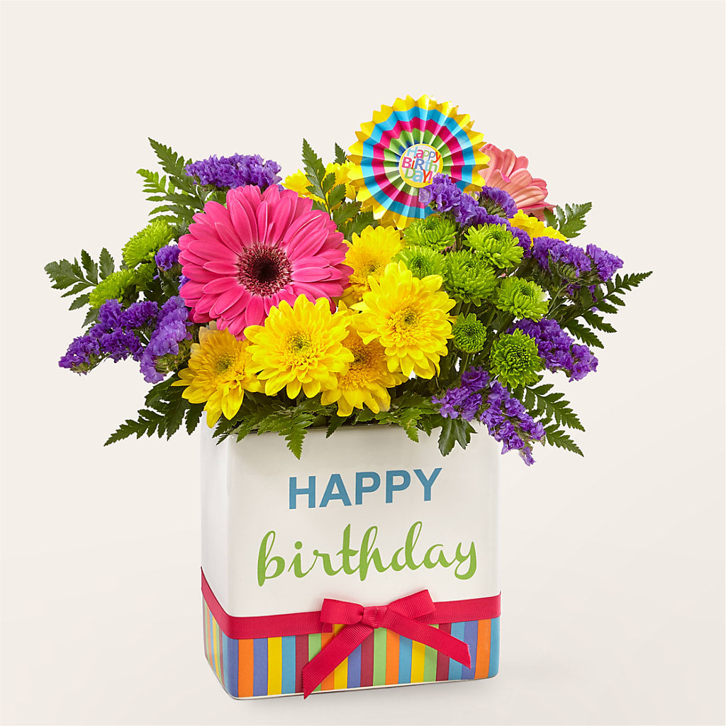 Birthday Brights Bouquet – Hilltop Florist Llc, Stanford KY