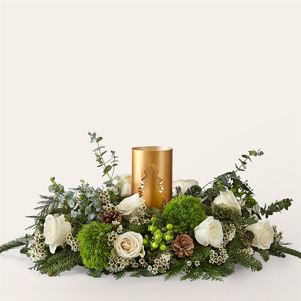 Chestnuts Roasting Centerpiece – Hilltop Florist Llc, Stanford KY