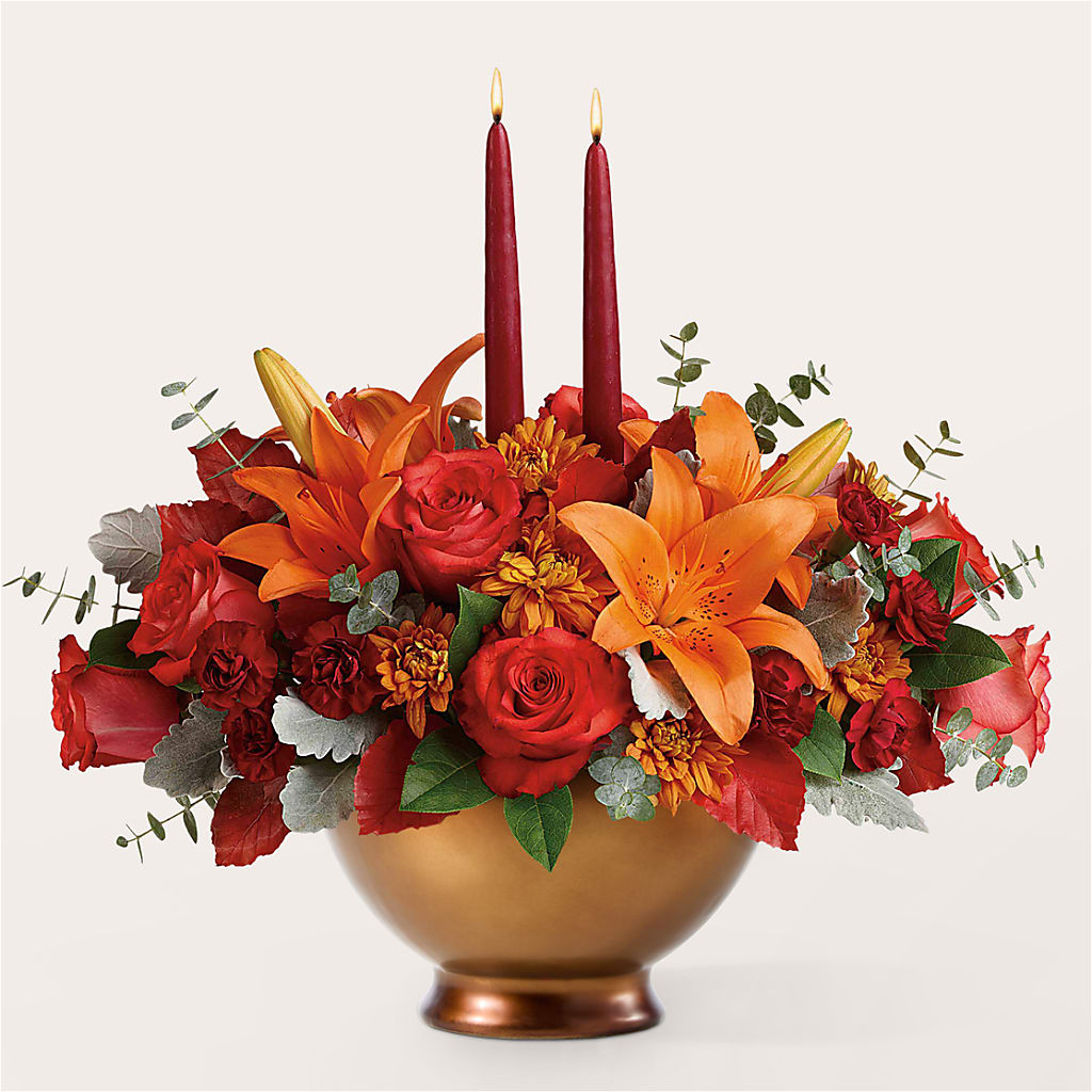 Fruits of Fall Centerpiece – Hilltop Florist Llc, Stanford KY