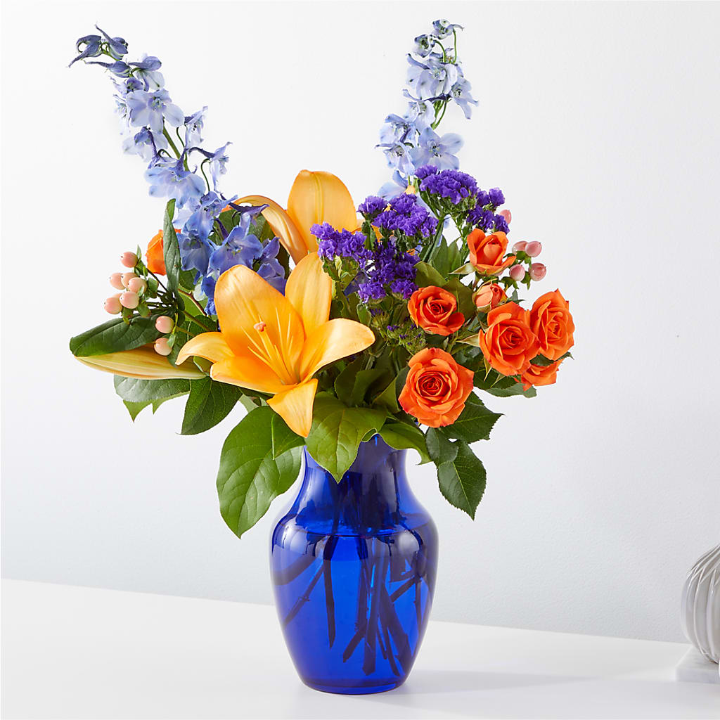 Radiant Citrus Bouquet – Hilltop Florist Llc, Stanford KY