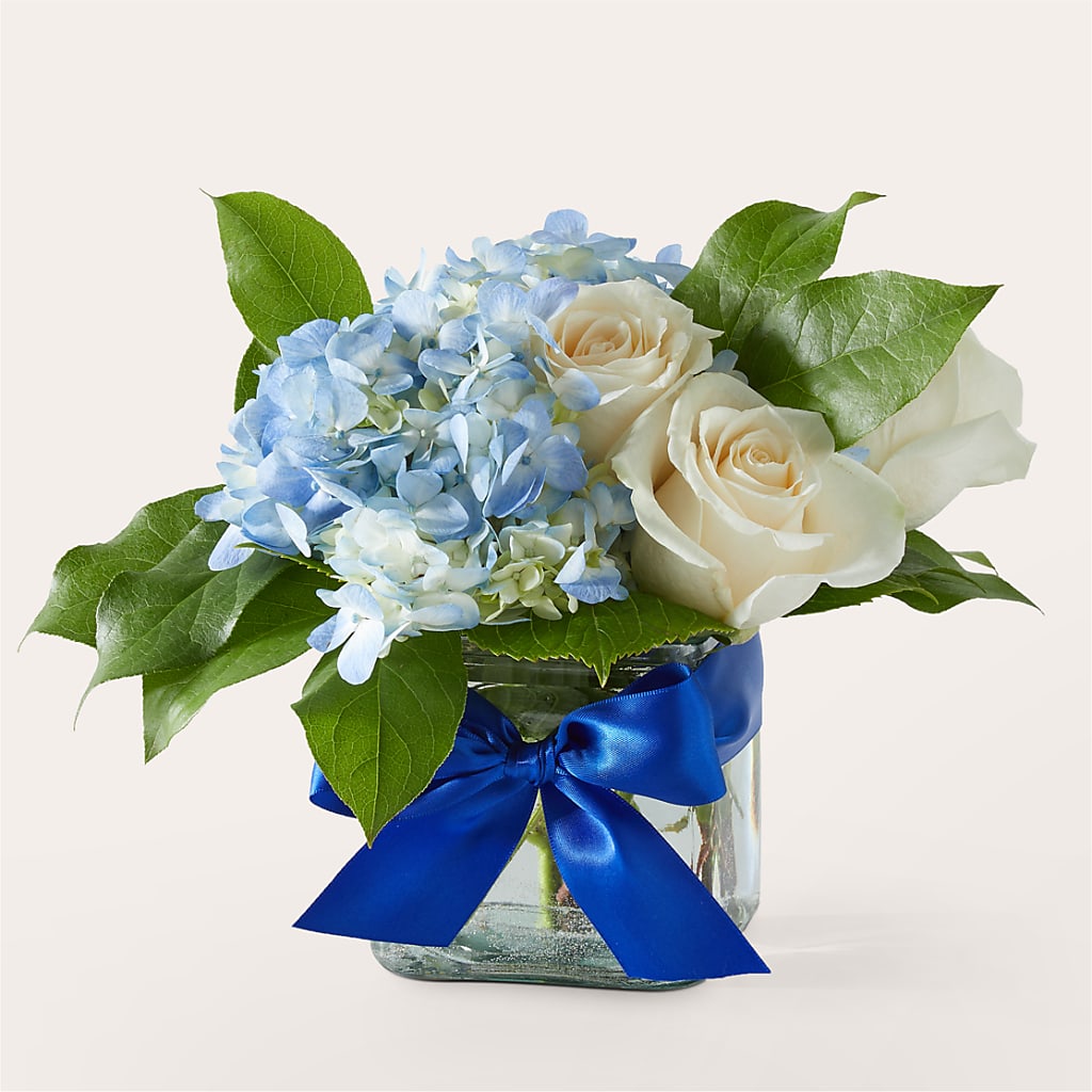 Sky Blue Delight Bouquet – Hilltop Florist Llc, Stanford KY