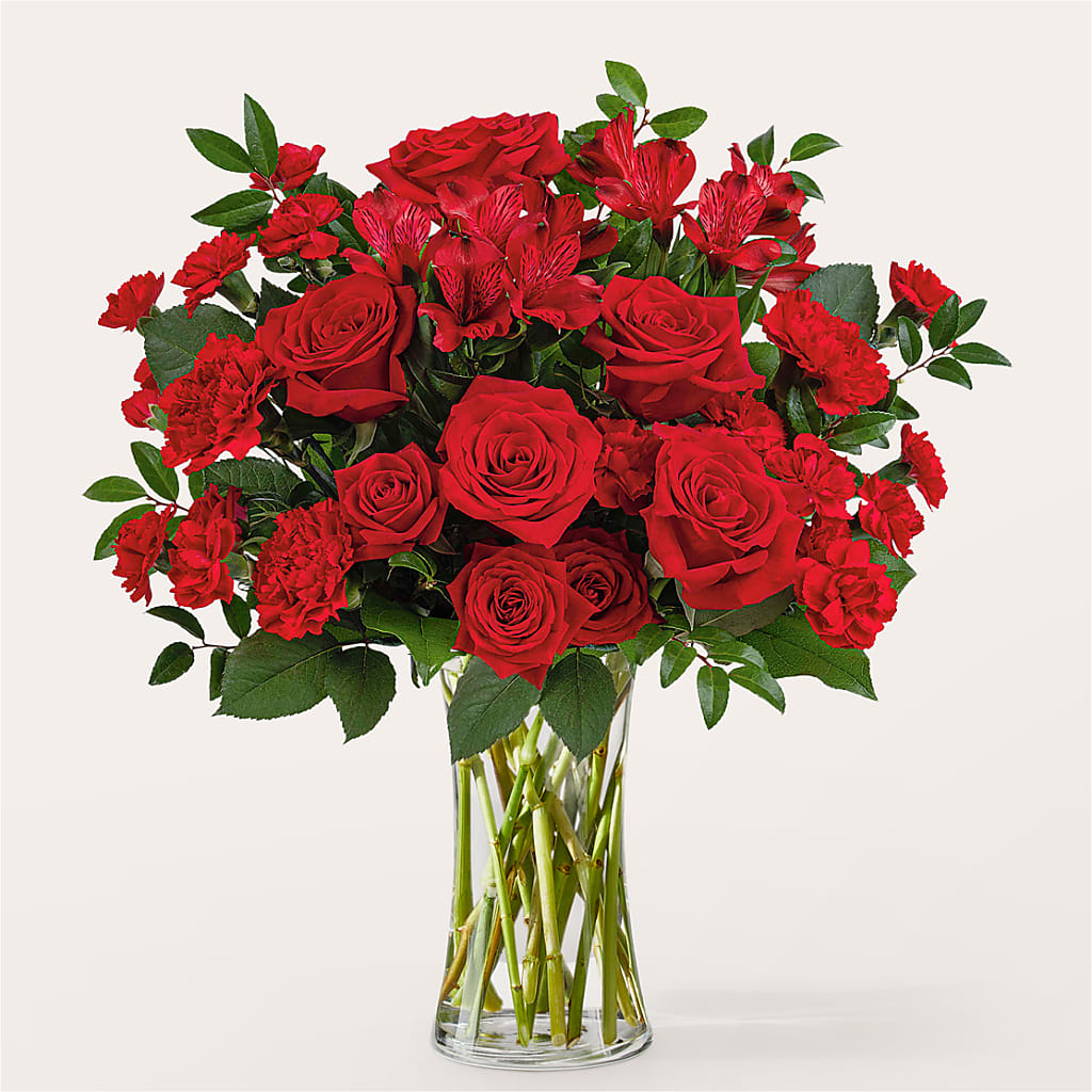 Brilliant Ruby Bouquet – Hilltop Florist Llc, Stanford KY