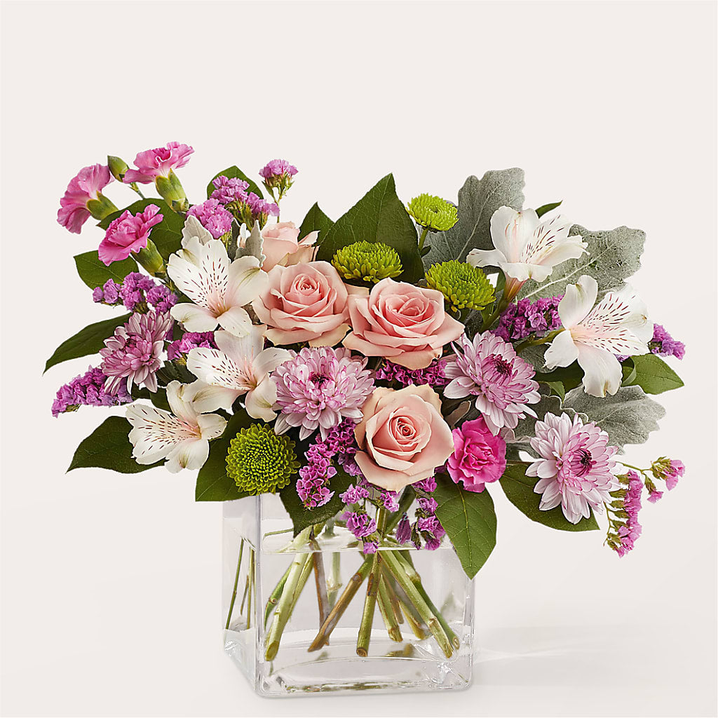 Pink Suede Bouquet – Hilltop Florist Llc, Stanford KY