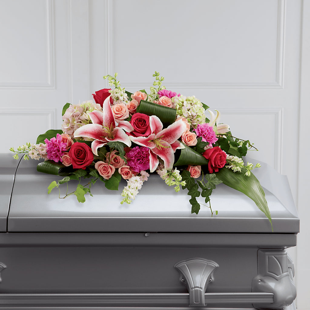 Splendid Grace Casket Spray – Hilltop Florist Llc, Stanford KY