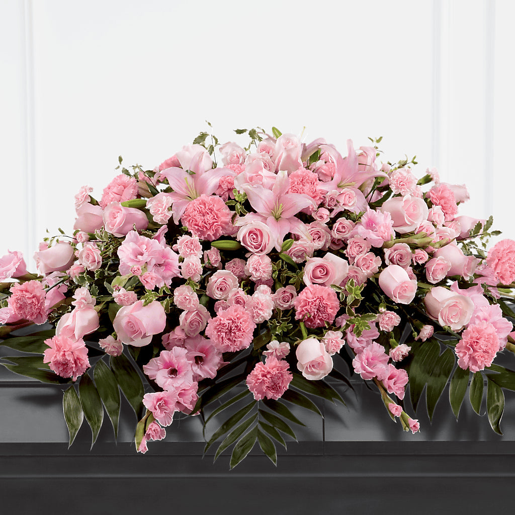 Garden of Comfort Casket Spray (Standard) – Hilltop Florist Llc, Stanford KY
