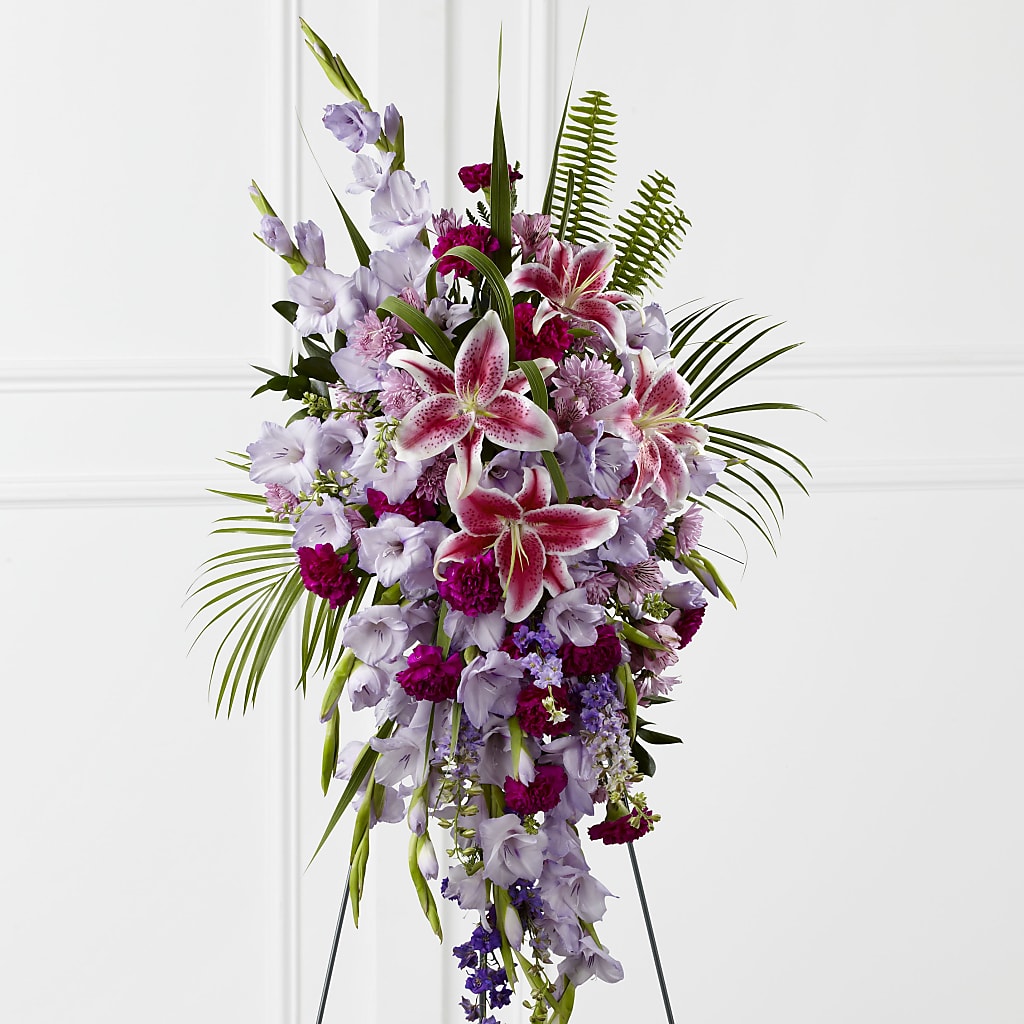 Tender Touch Standing Spray – Hilltop Florist Llc, Stanford KY