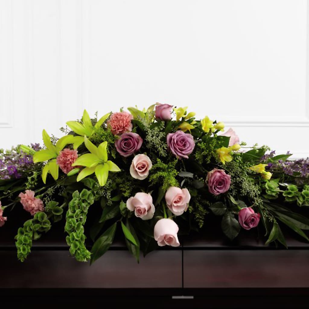 Forever Beloved Casket Spray – Hilltop Florist Llc, Stanford KY