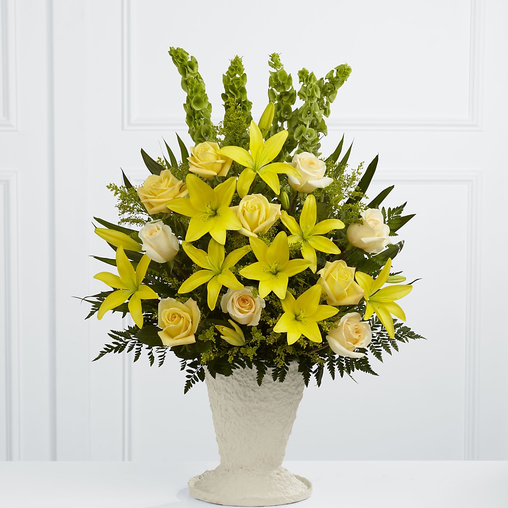 Golden Memories Arrangement – Hilltop Florist Llc, Stanford KY