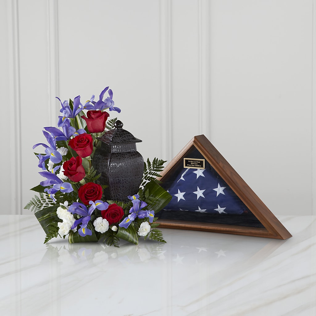 Patriotic Tribute Arrangement – Hilltop Florist Llc, Stanford KY