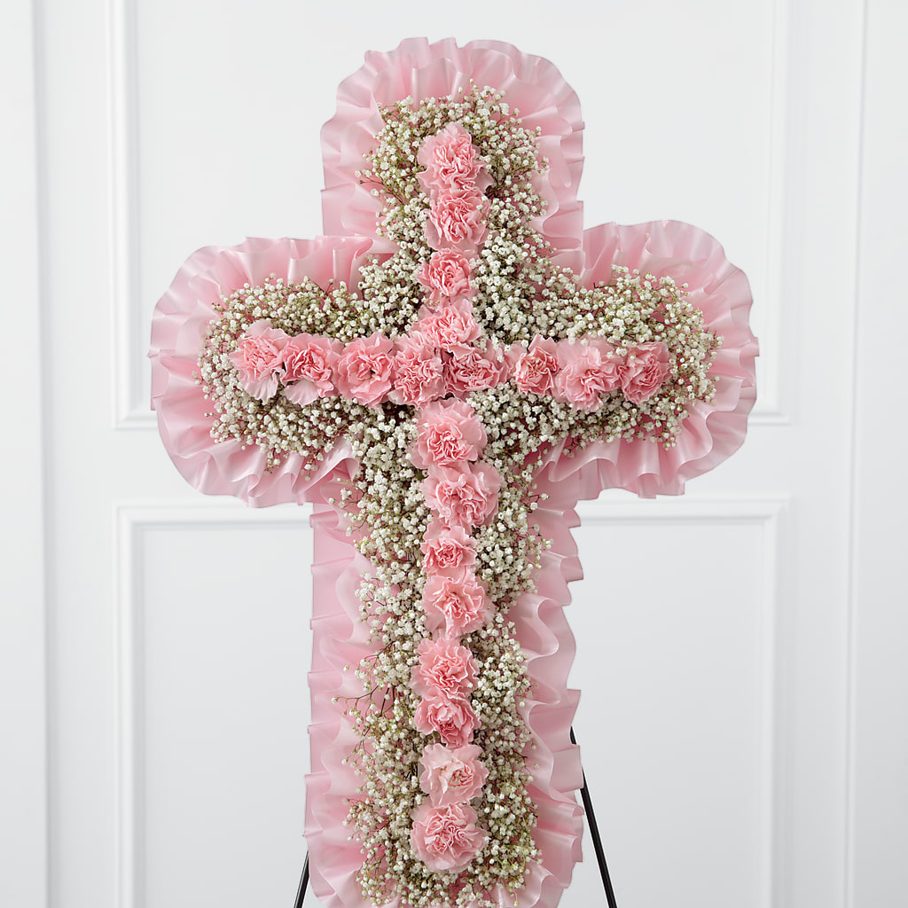 Angel's Cross Easel – Hilltop Florist Llc, Stanford KY