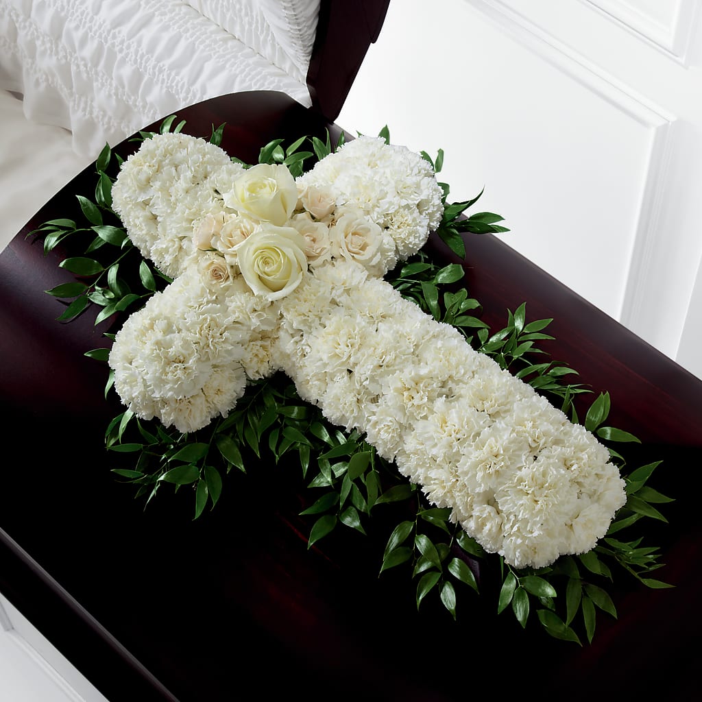 Peaceful Memories Casket Spray (Standard) – Hilltop Florist Llc, Stanford KY