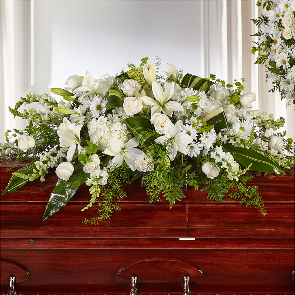 Abundance Casket Spray – Hilltop Florist Llc, Stanford KY