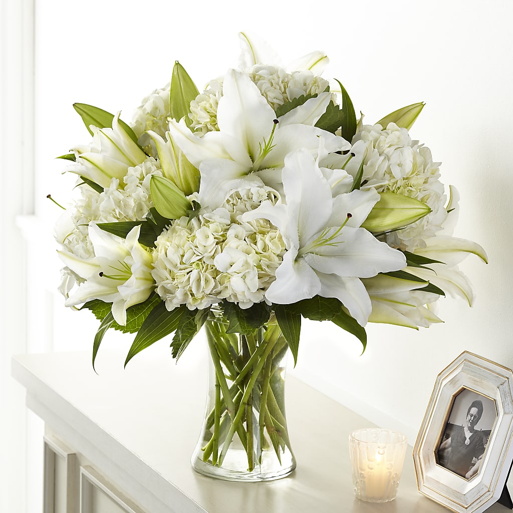 Compassionate Lily Bouquet – Hilltop Florist Llc, Stanford KY