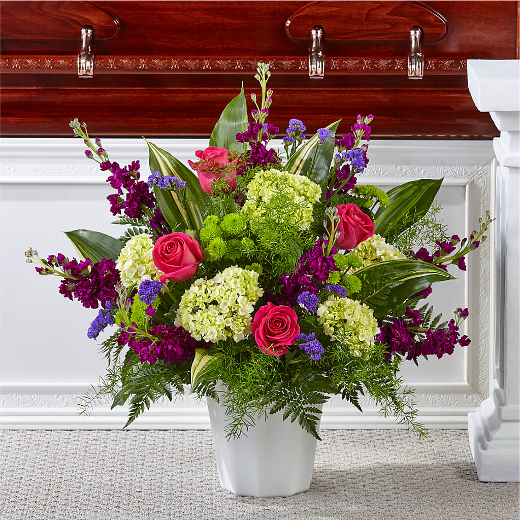 Beautiful Horizons Floor Basket – Hilltop Florist Llc, Stanford KY