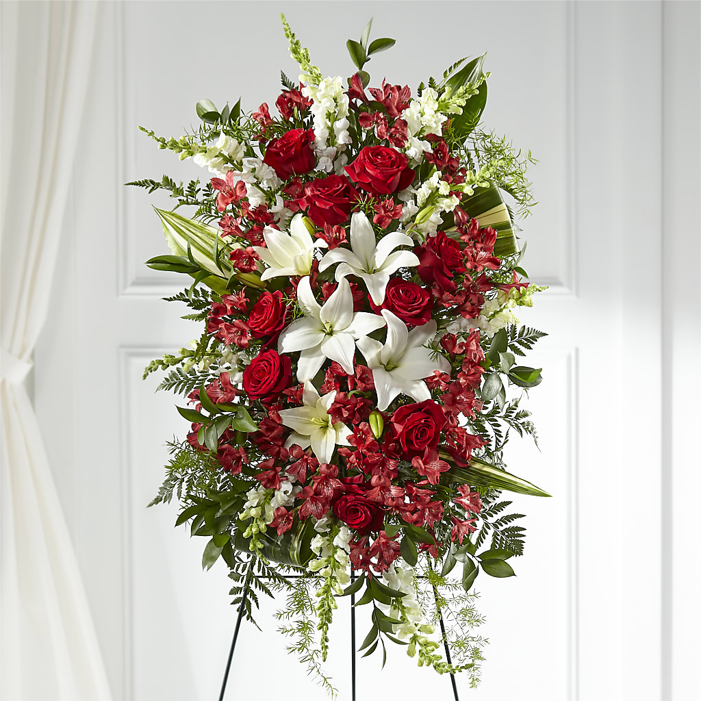 Everlasting Memory Standing Spray – Hilltop Florist Llc, Stanford KY