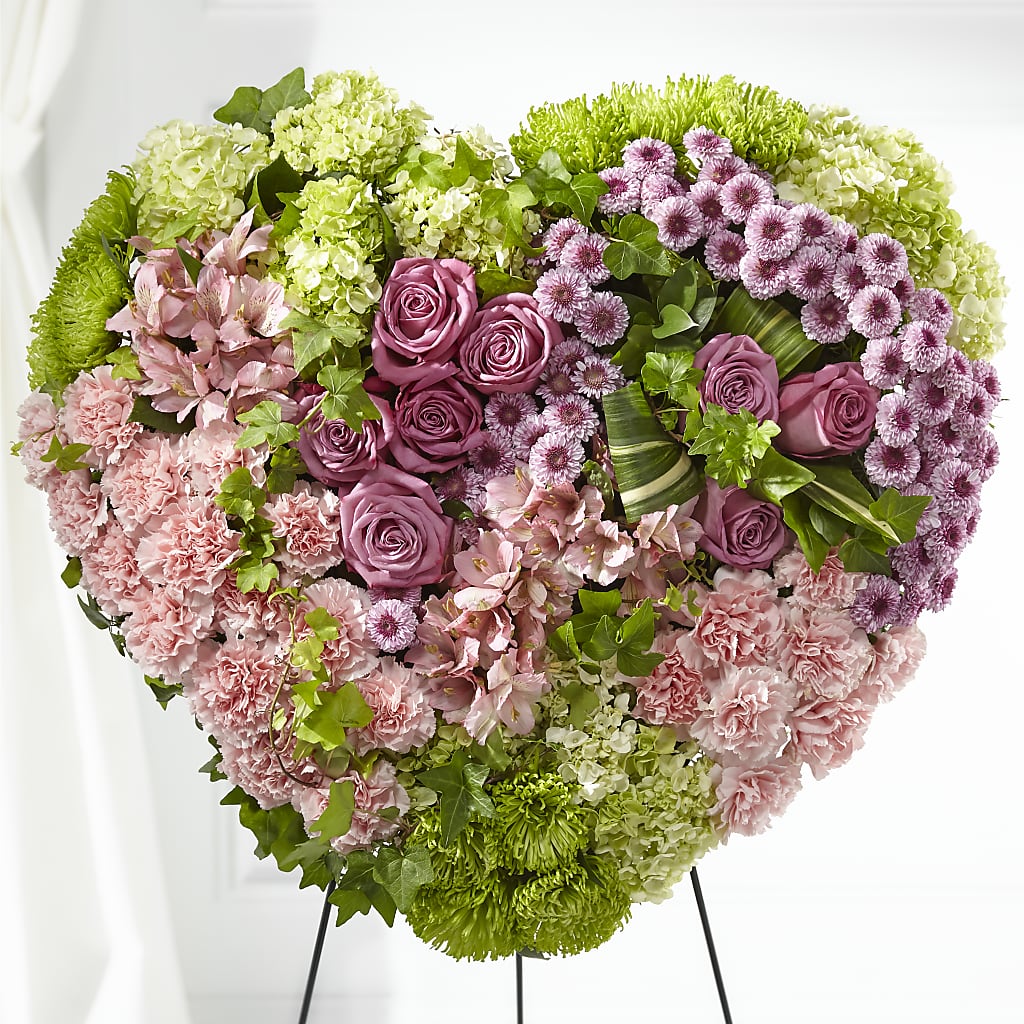 Heartwarming Standing Heart – Hilltop Florist Llc, Stanford KY