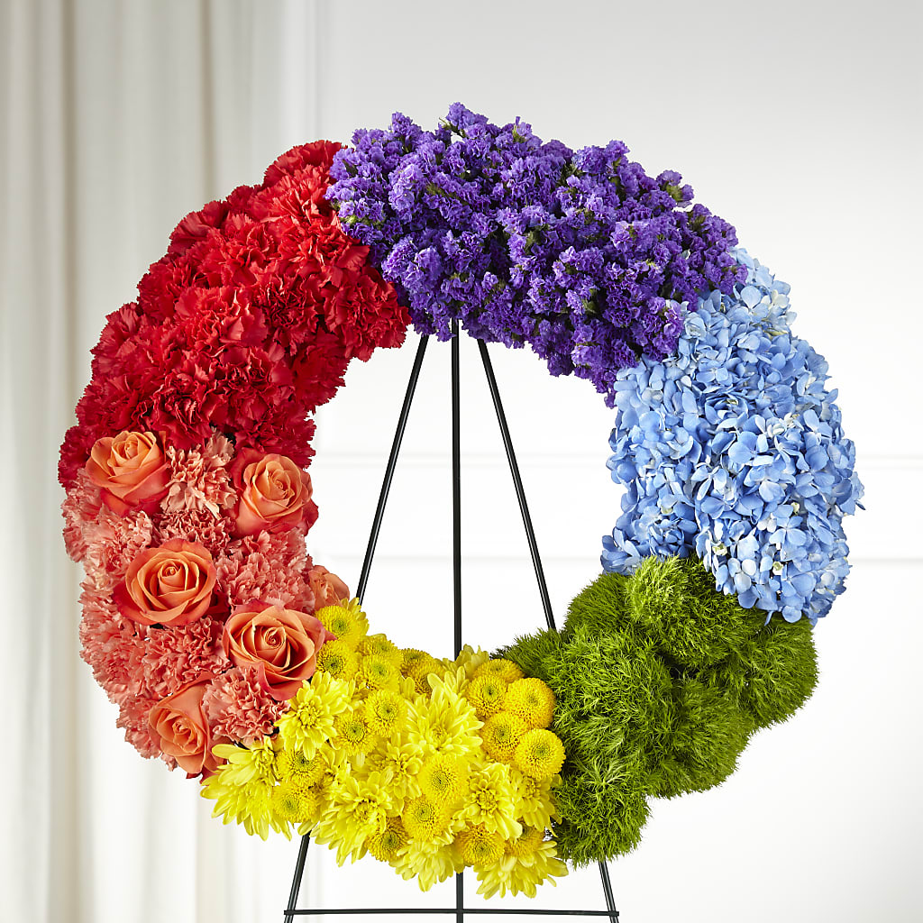 Circle of Love Wreath – Hilltop Florist Llc, Stanford KY