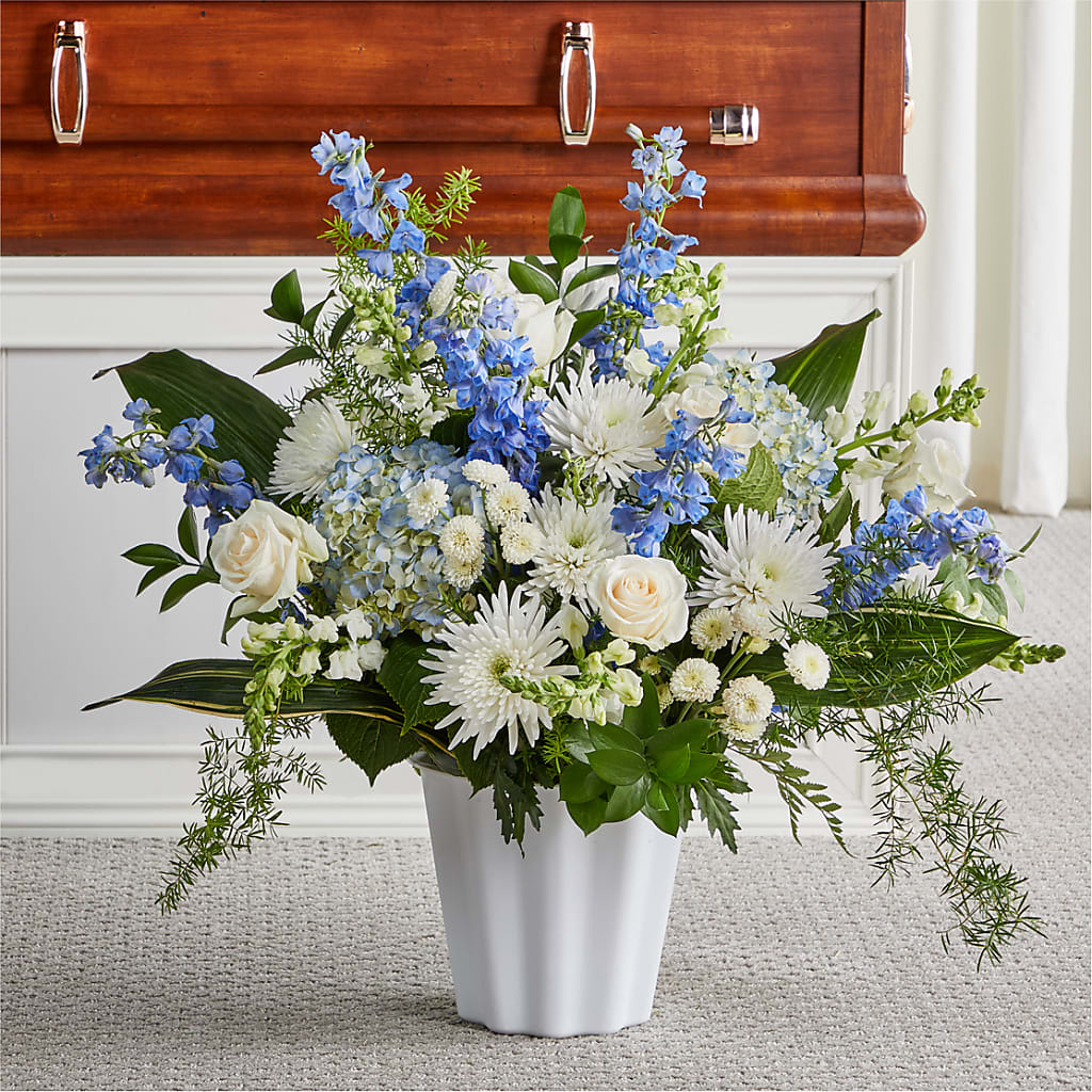 Everlasting Memories Floor Basket – Hilltop Florist Llc, Stanford KY