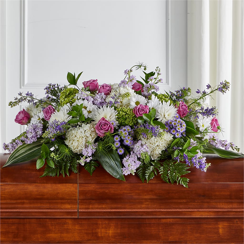 Meadows of Serenity Casket Spray – Hilltop Florist Llc, Stanford KY