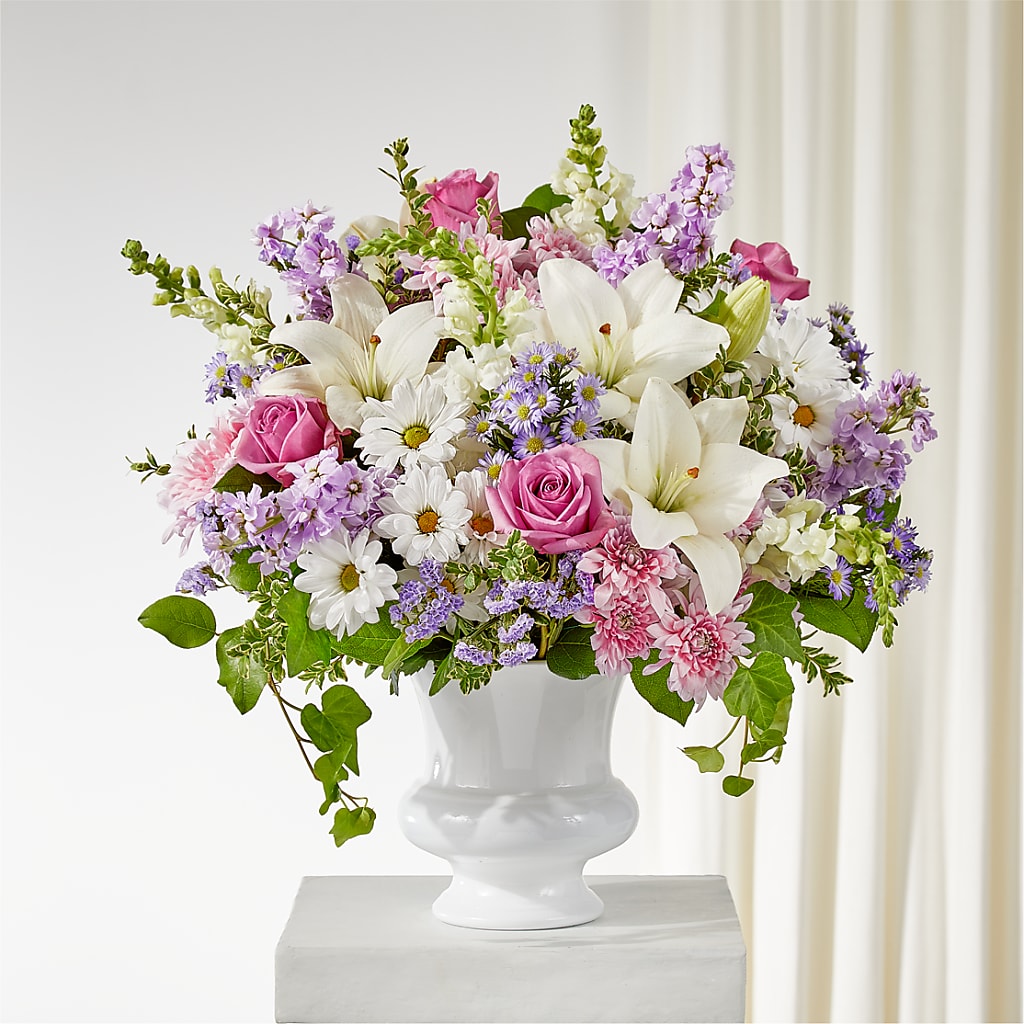 Remarkable Life Urn Arrangement – Hilltop Florist Llc, Stanford KY