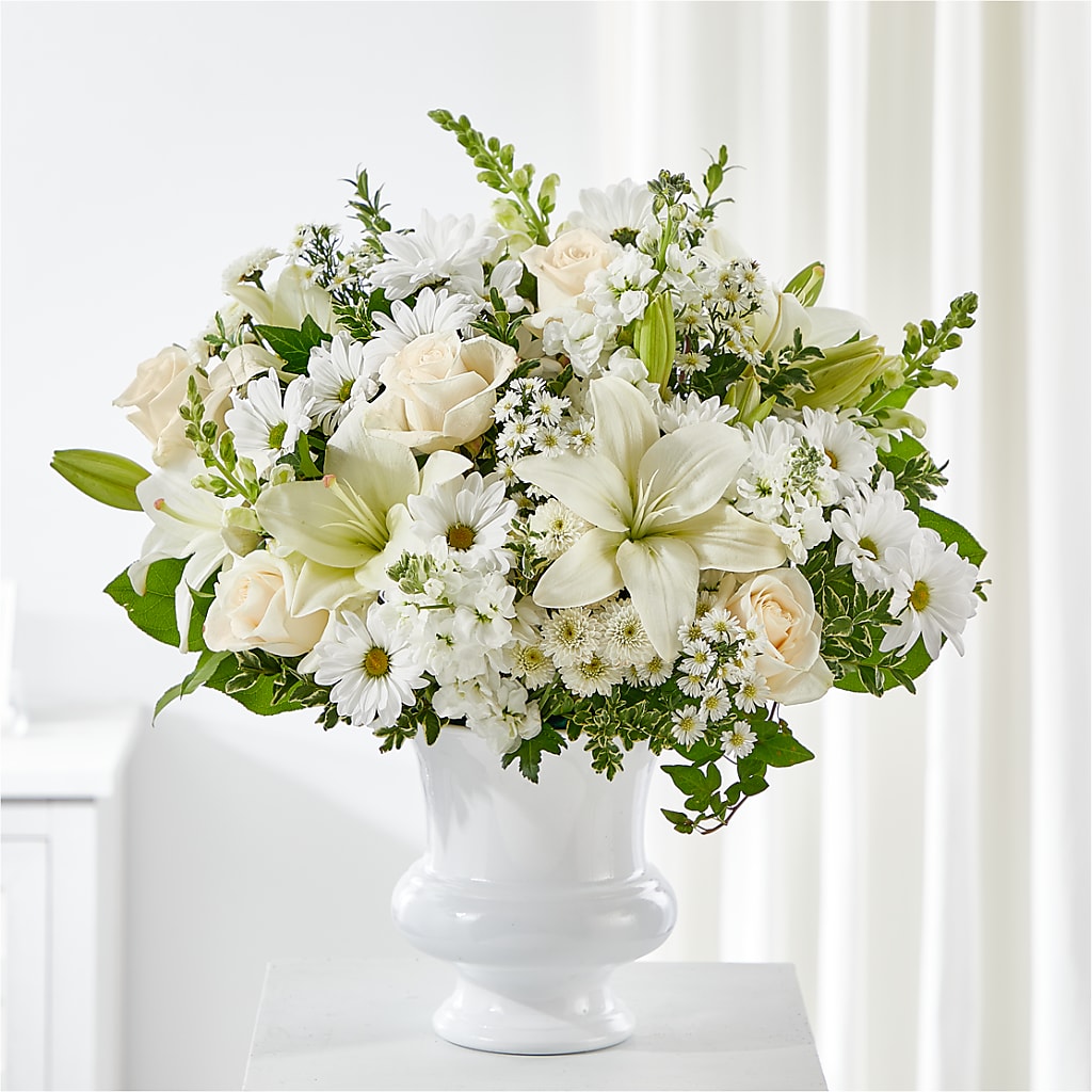 Uplifting Urn Arrangement – Hilltop Florist Llc, Stanford KY
