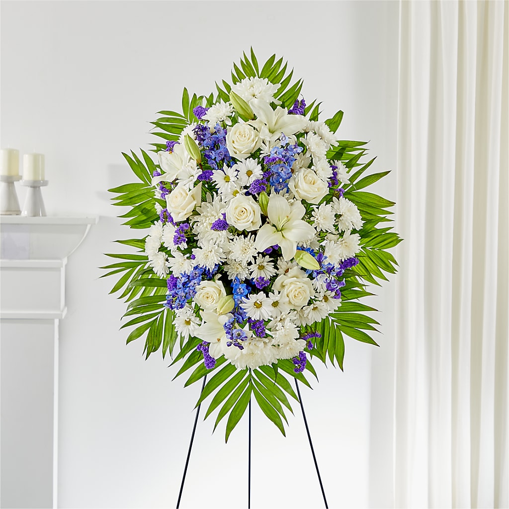At Rest Standing Spray – Hilltop Florist Llc, Stanford KY