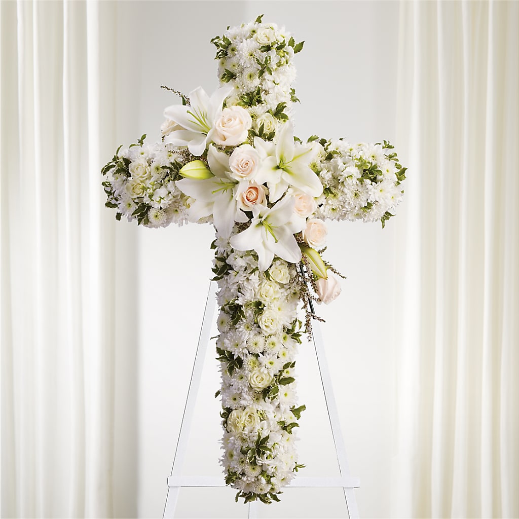 Spiritual Guidance Standing Spray – Hilltop Florist Llc, Stanford KY