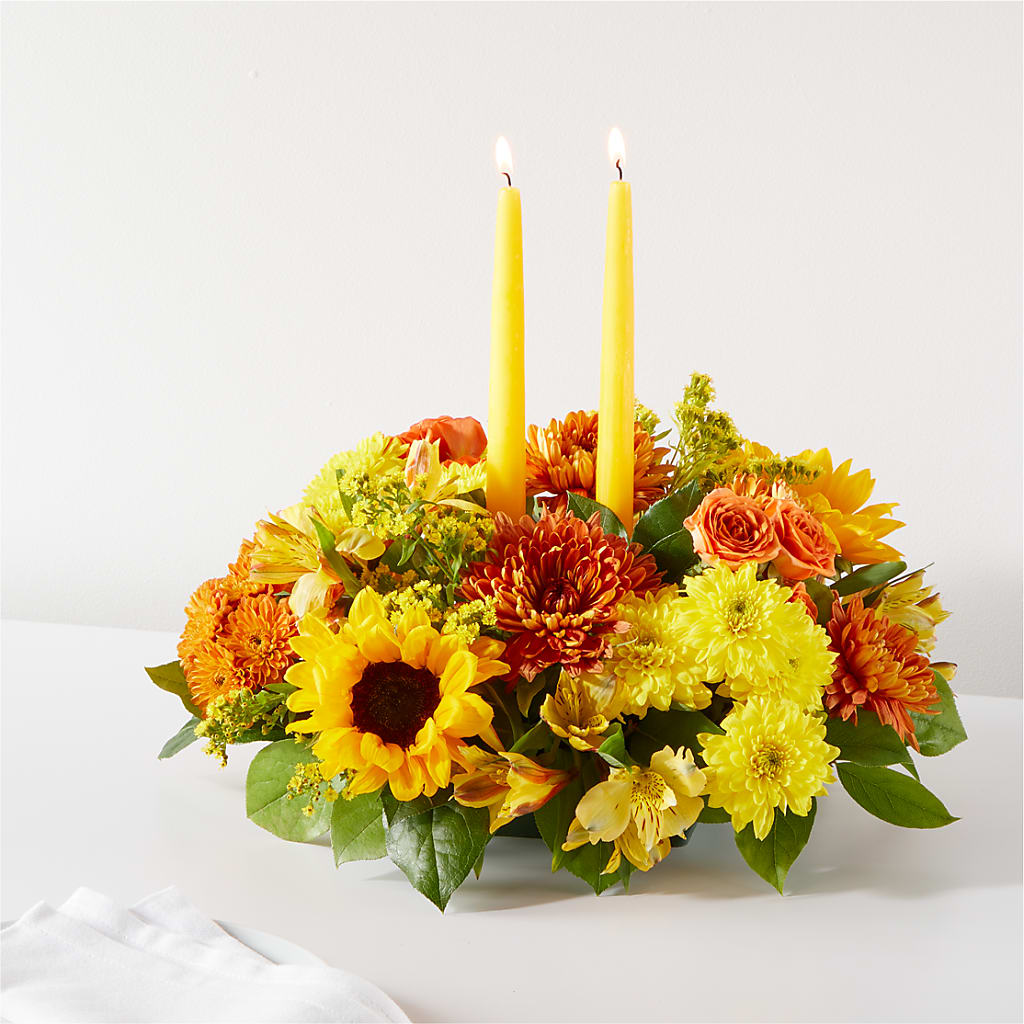 Autumn Harmony Centerpiece – Hilltop Florist Llc, Stanford KY