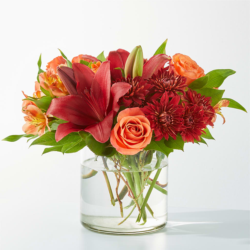 Crimson Leaves Bouquet – Hilltop Florist Llc, Stanford KY