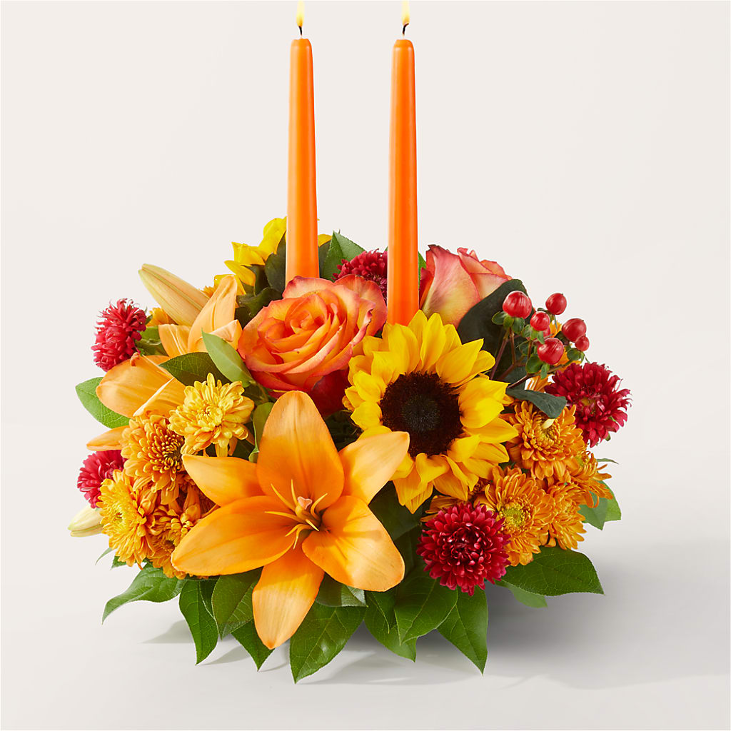 Grateful Centerpiece – Hilltop Florist Llc, Stanford KY