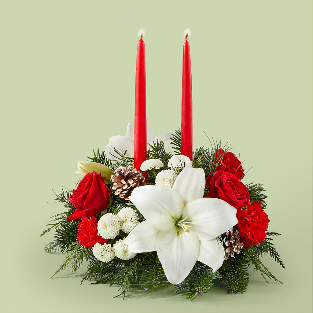 Seasonal Festivities Centerpiece – Hilltop Florist Llc, Stanford KY