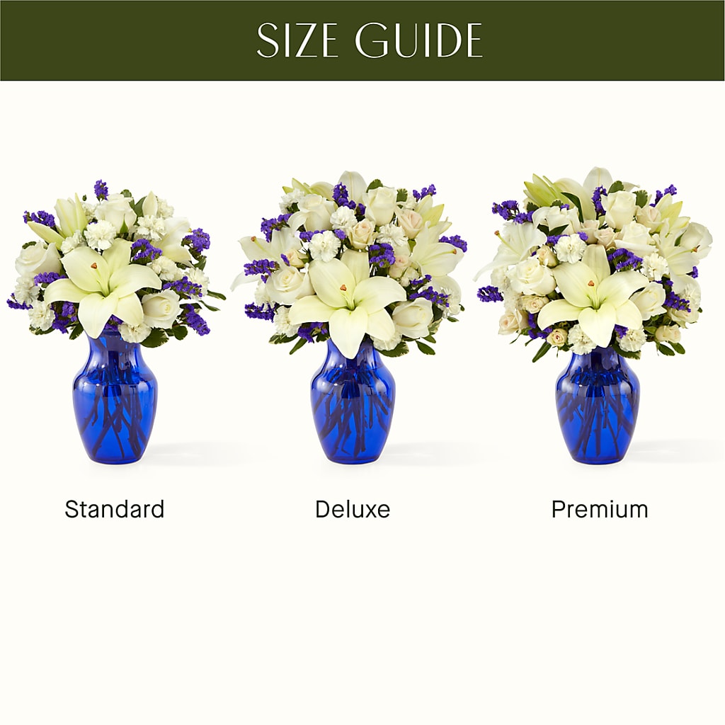 Sapphire Rush Bouquet – Hilltop Florist Llc, Stanford KY