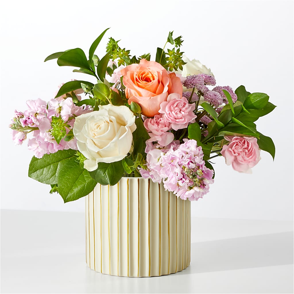 French Market Bouquet with Ivory Vase – Hilltop Florist Llc, Stanford KY