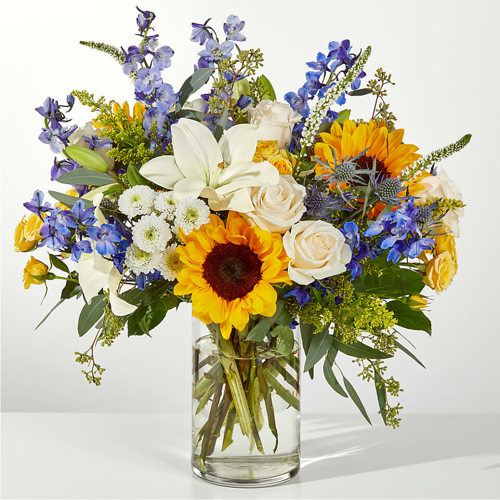 Wonderfully Sunny Bouquet – Hilltop Florist Llc, Stanford KY