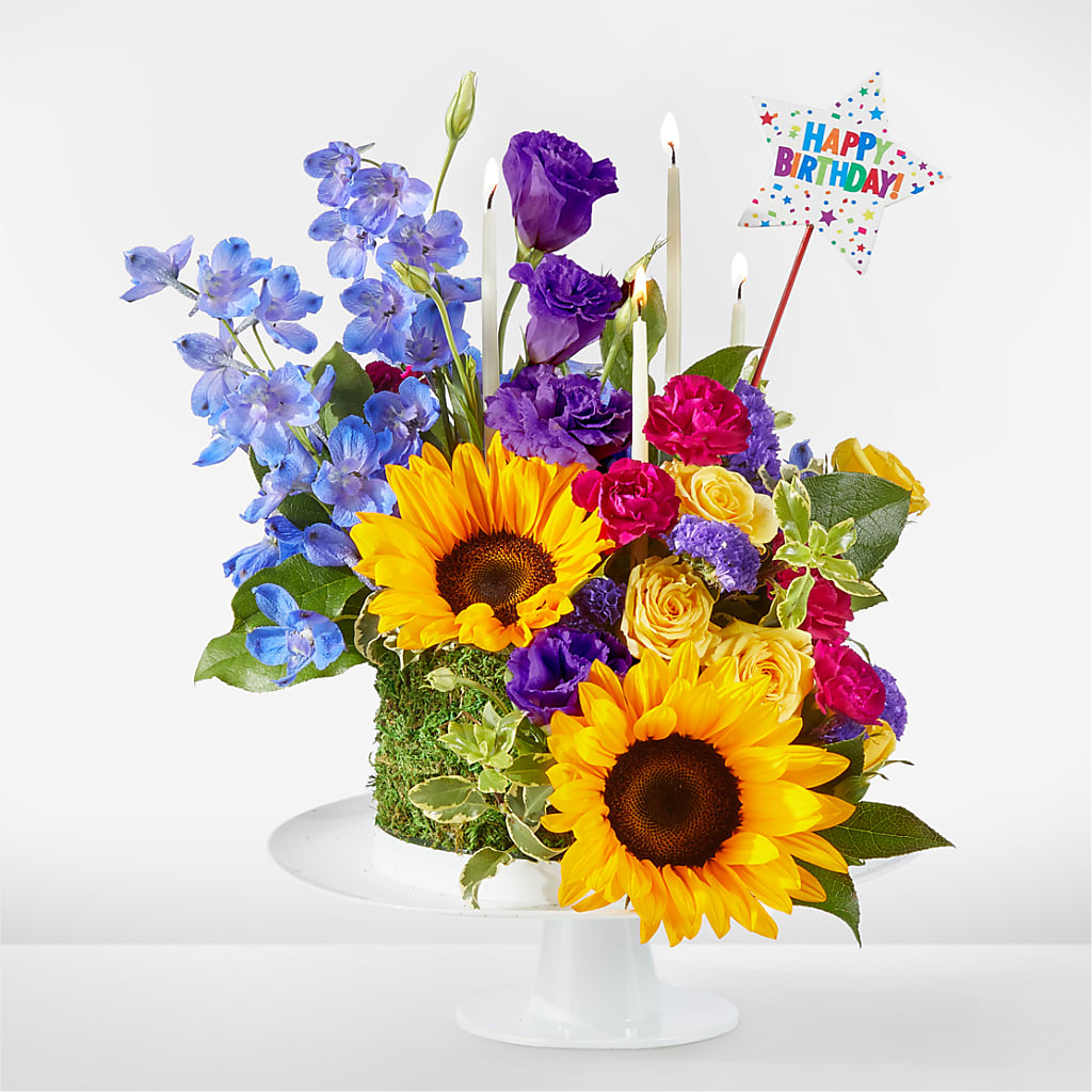 Star of the Day Floral Cake – Hilltop Florist Llc, Stanford KY