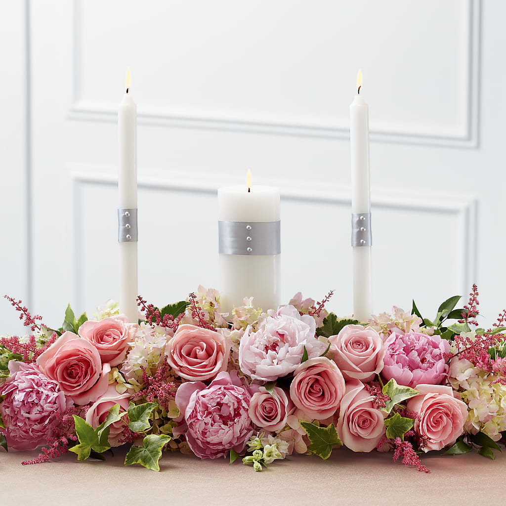 Worldwide Romance Unity Candle Arrangement – Hilltop Florist Llc, Stanford KY