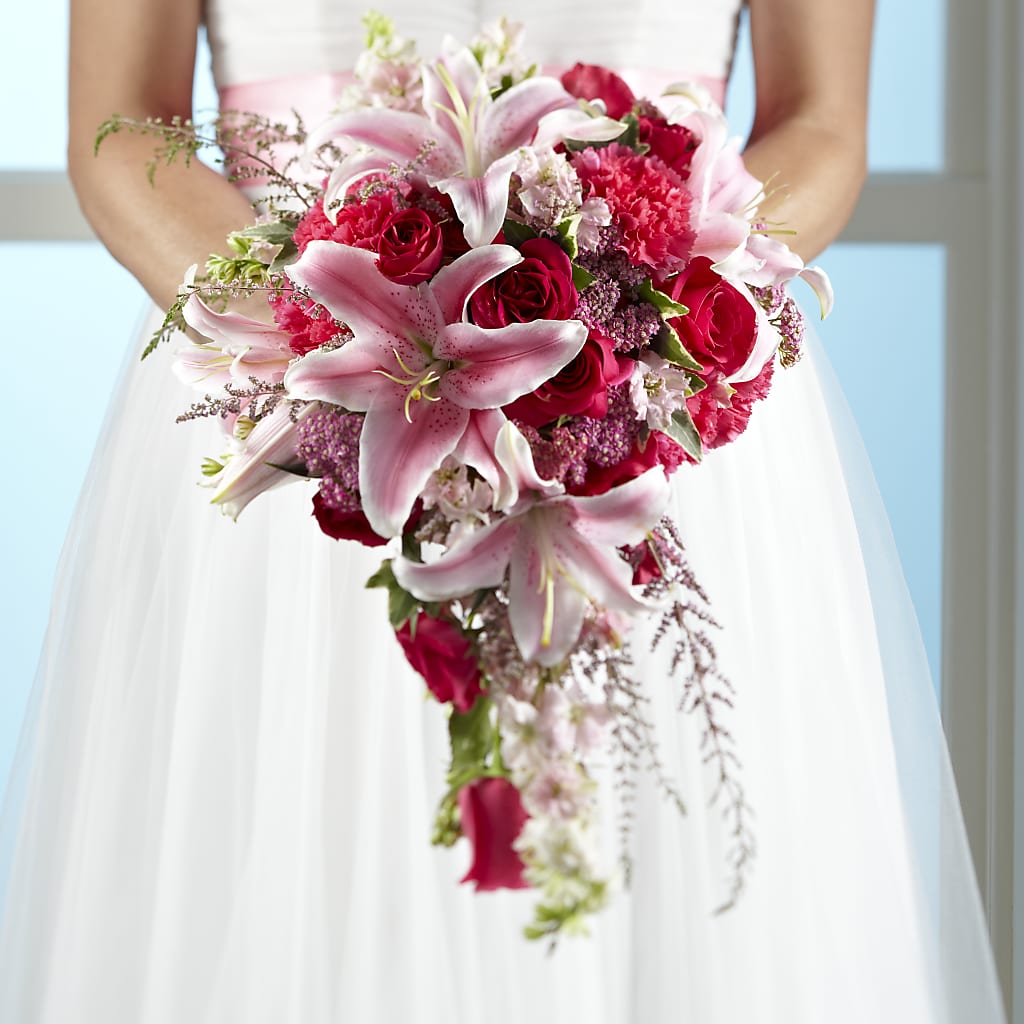 Lily & Rose Bouquet – Hilltop Florist Llc, Stanford KY