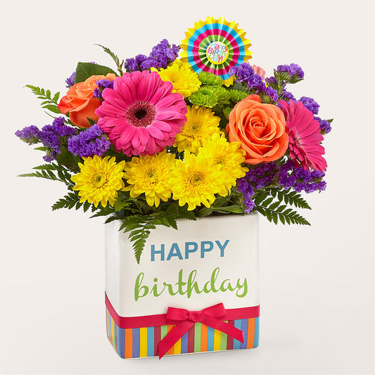 Birthday Brights Bouquet –  Hilltop Florist Llc, Stanford KY