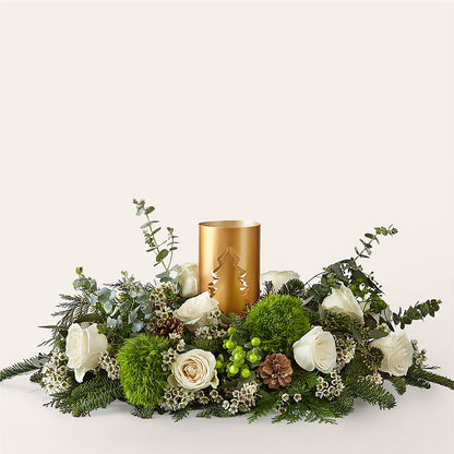 Chestnuts Roasting Centerpiece –  Hilltop Florist Llc, Stanford KY