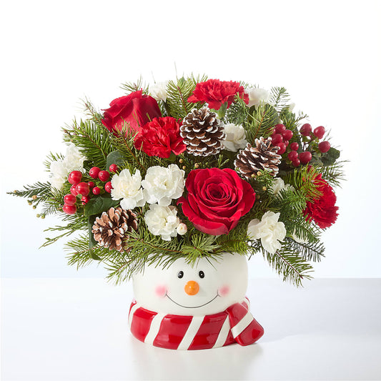 Jolly Snowman Bouquet –  Hilltop Florist Llc, Stanford KY