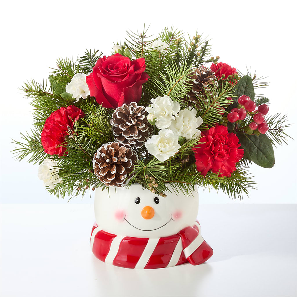 Jolly Snowman Bouquet –  Hilltop Florist Llc, Stanford KY