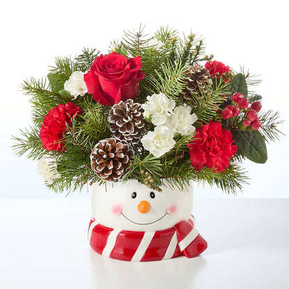 Jolly Snowman Bouquet –  Hilltop Florist Llc, Stanford KY