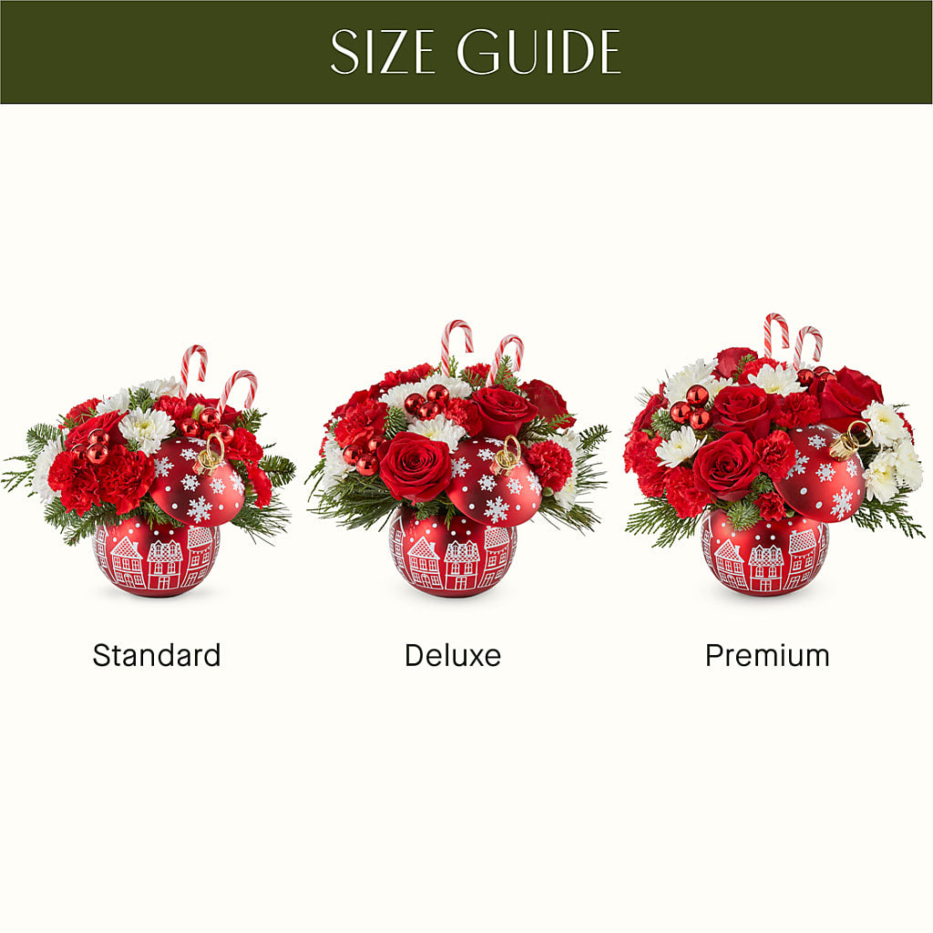 Cheer in the Air Ornament –  Hilltop Florist Llc, Stanford KY