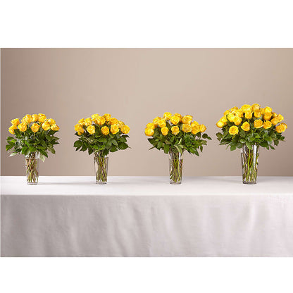 Long Stem Yellow Rose Bouquet –  Hilltop Florist Llc, Stanford KY
