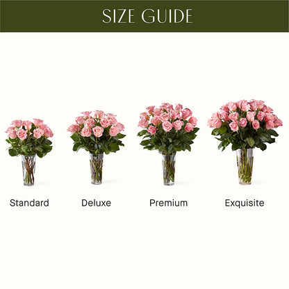 Long Stem Pink Rose Bouquet –  Hilltop Florist Llc, Stanford KY