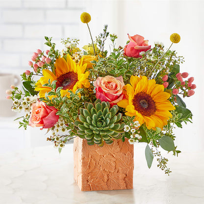 Sunflower Season Bouquet –  Hilltop Florist Llc, Stanford KY
