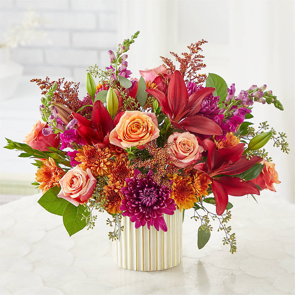 Burgundy Landscape Bouquet –  Hilltop Florist Llc, Stanford KY