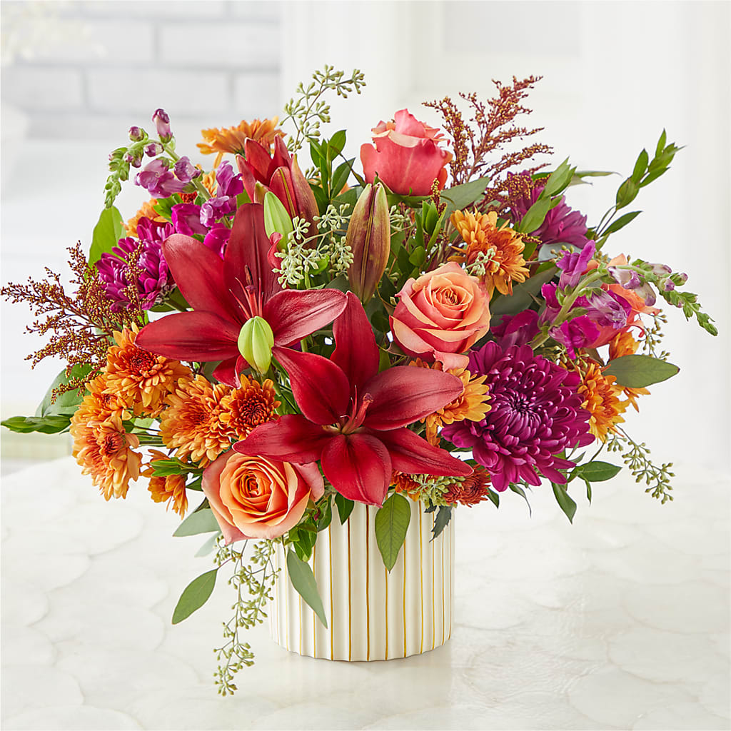 Burgundy Landscape Bouquet –  Hilltop Florist Llc, Stanford KY