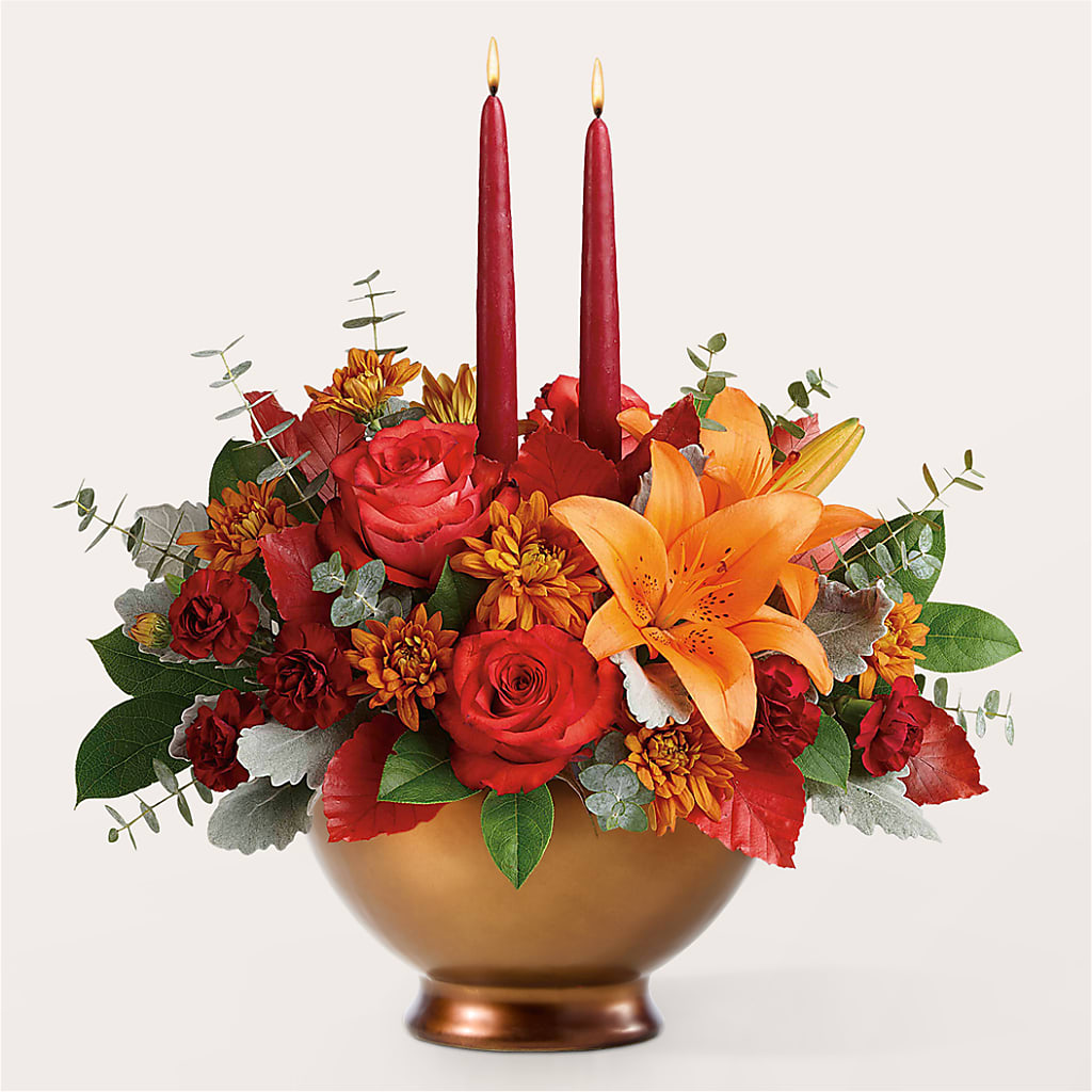 Fruits of Fall Centerpiece –  Hilltop Florist Llc, Stanford KY
