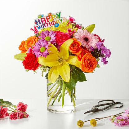Cue the Confetti - A Florist Original –  Hilltop Florist Llc, Stanford KY